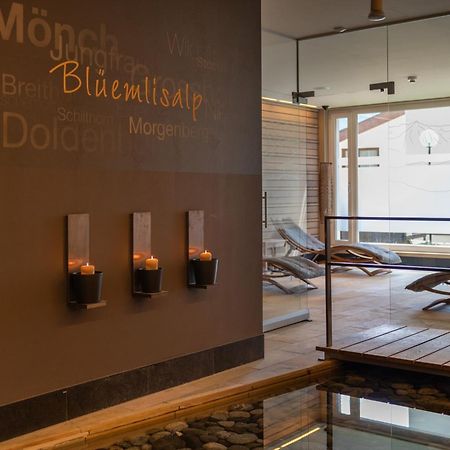 Wohnung Edelweiss Direkt In 4 Sterne Hotel Beatenberg Bagian luar foto