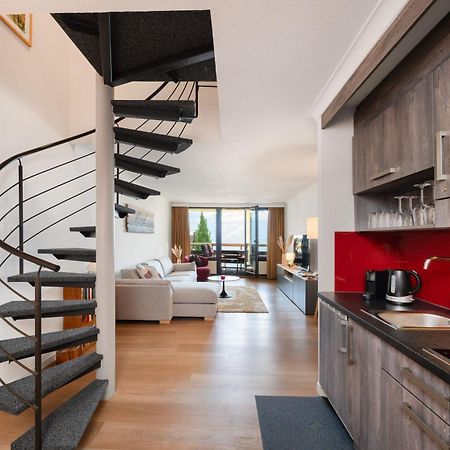 Wohnung Edelweiss Direkt In 4 Sterne Hotel Beatenberg Bagian luar foto
